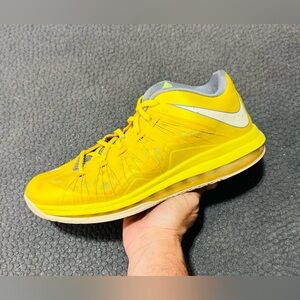 Nike LeBron 10 Low 'Sonic Yellow' 2013 (Sz 9.5M/11W)